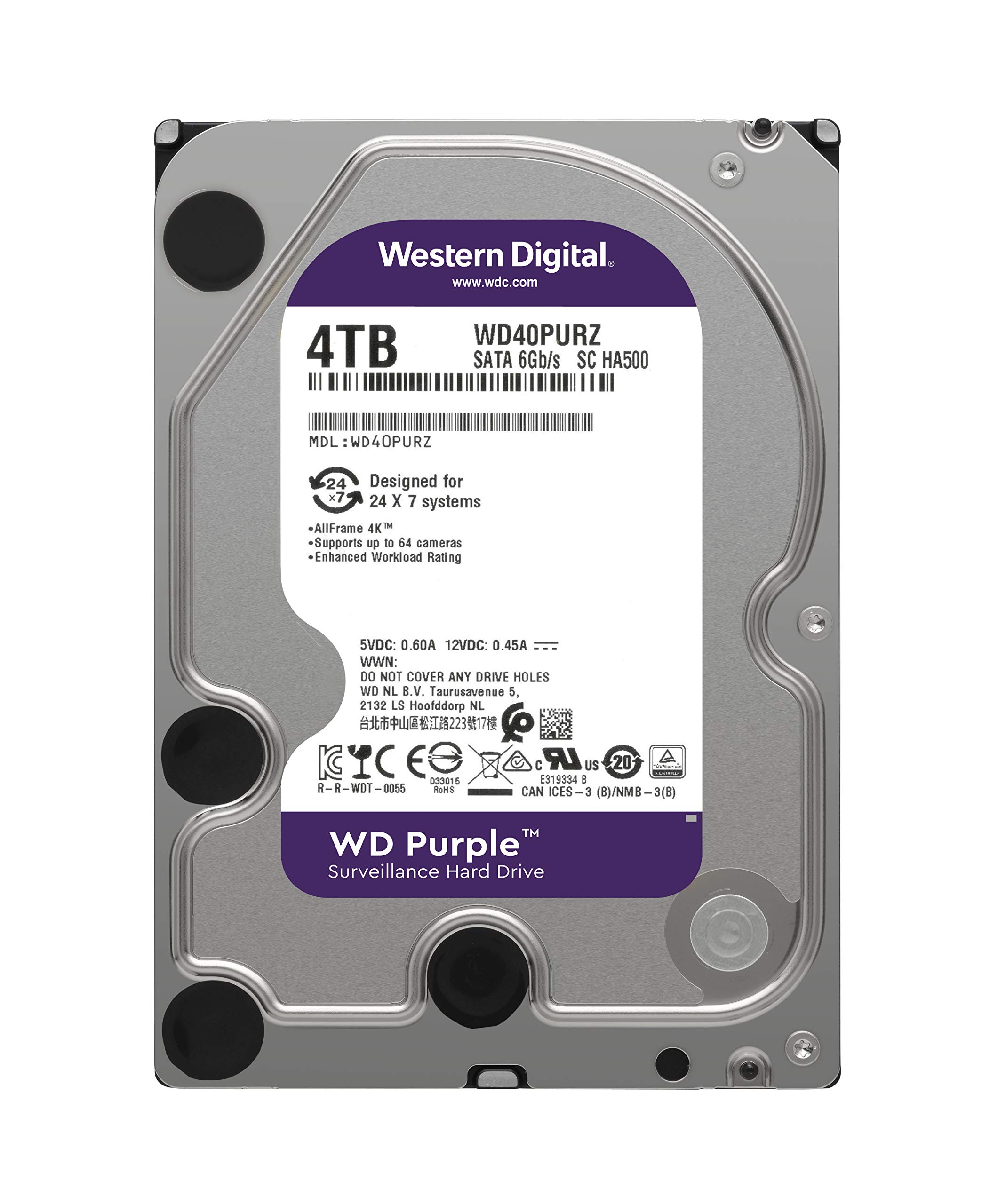 Western Digital 4TB WD Purple