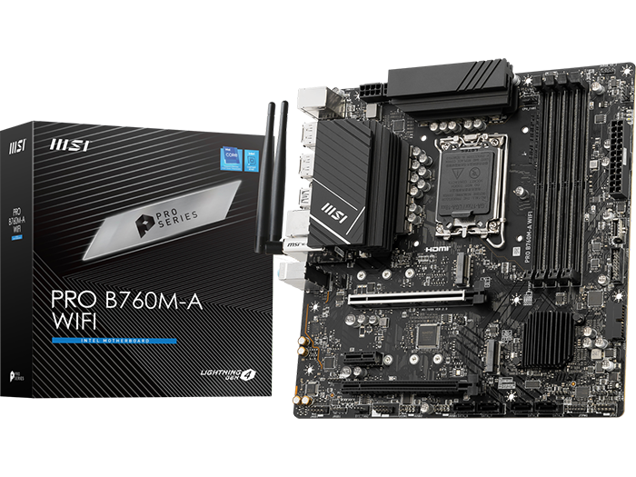 MSI PRO B760M-A WIFI DDR5