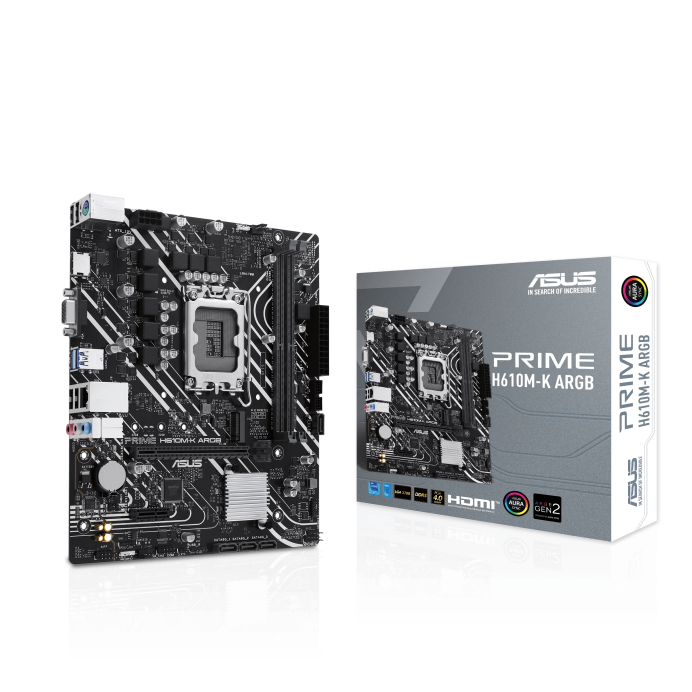 ASUS H610M K ARGB DDR4
