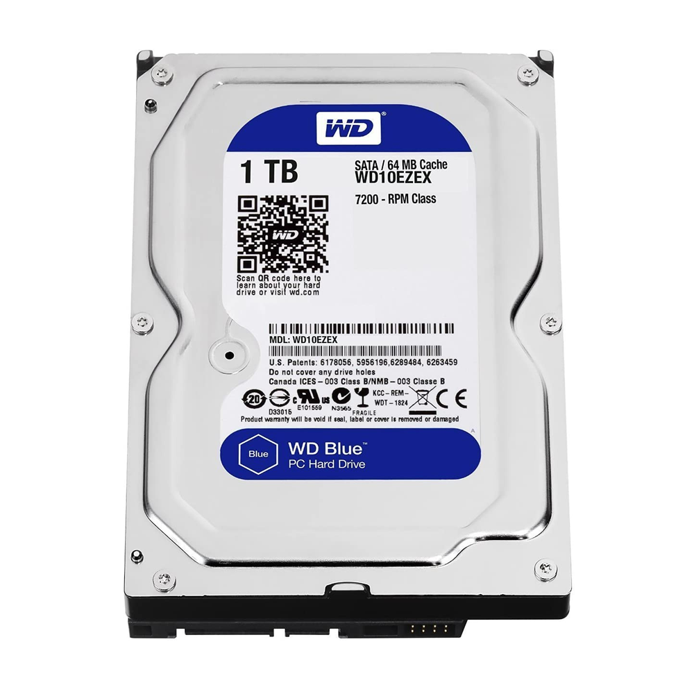 HDD WD WD10EZEX 1TB BLU USED