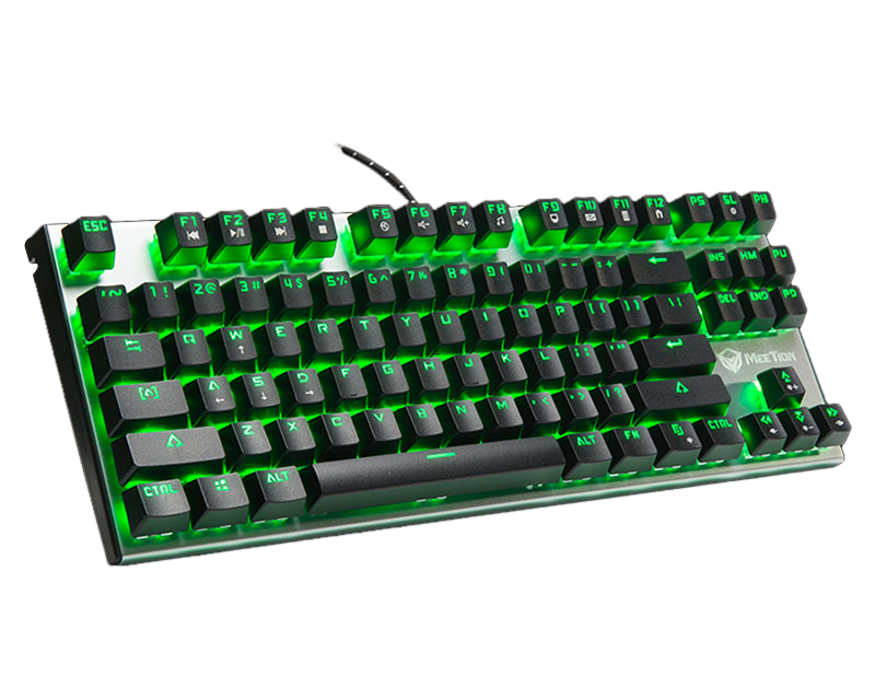 TKL RGB Backlit Multimedia Blue Switch Mechanical Gaming Keyboard MK04