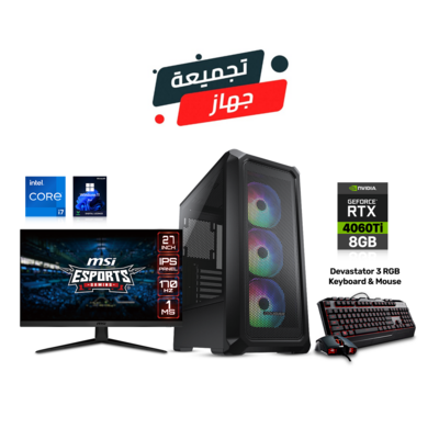 i7-12700F + RTX4060Ti+MONITOR