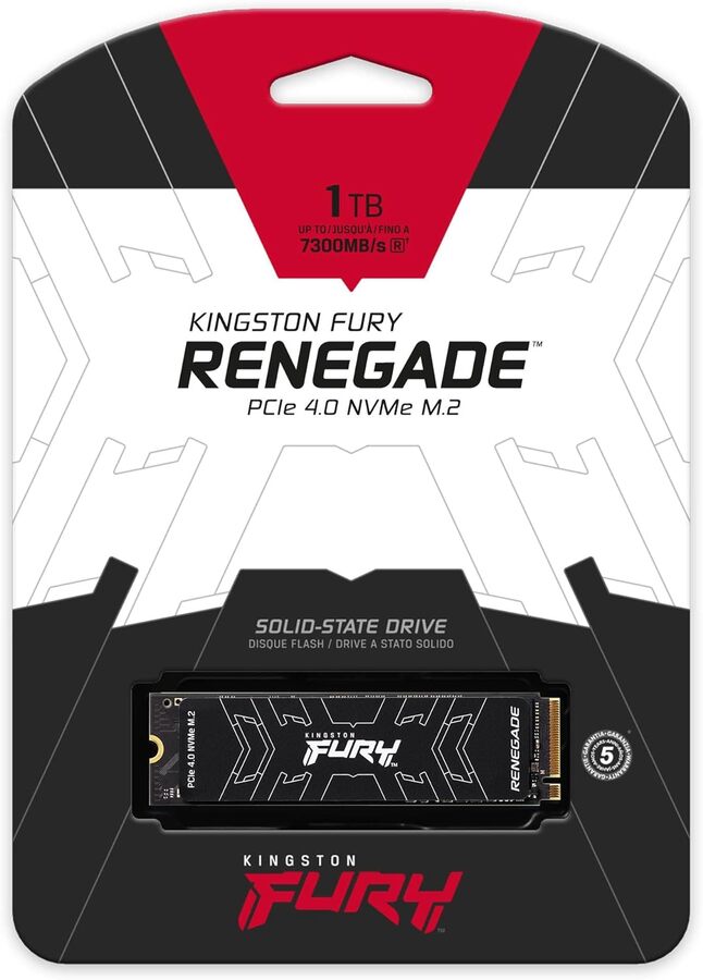 Kingston FURY Renegade PCIe 4.0 NVMe M.2 1TB 7300MB/s