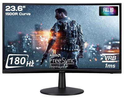 Acer ED240Q  Curve VA 1 MS 180Hz Refresh