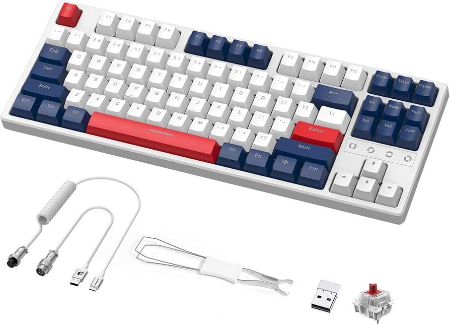  K87 RGB Wired  87 Keys Mechanical Keyboard
