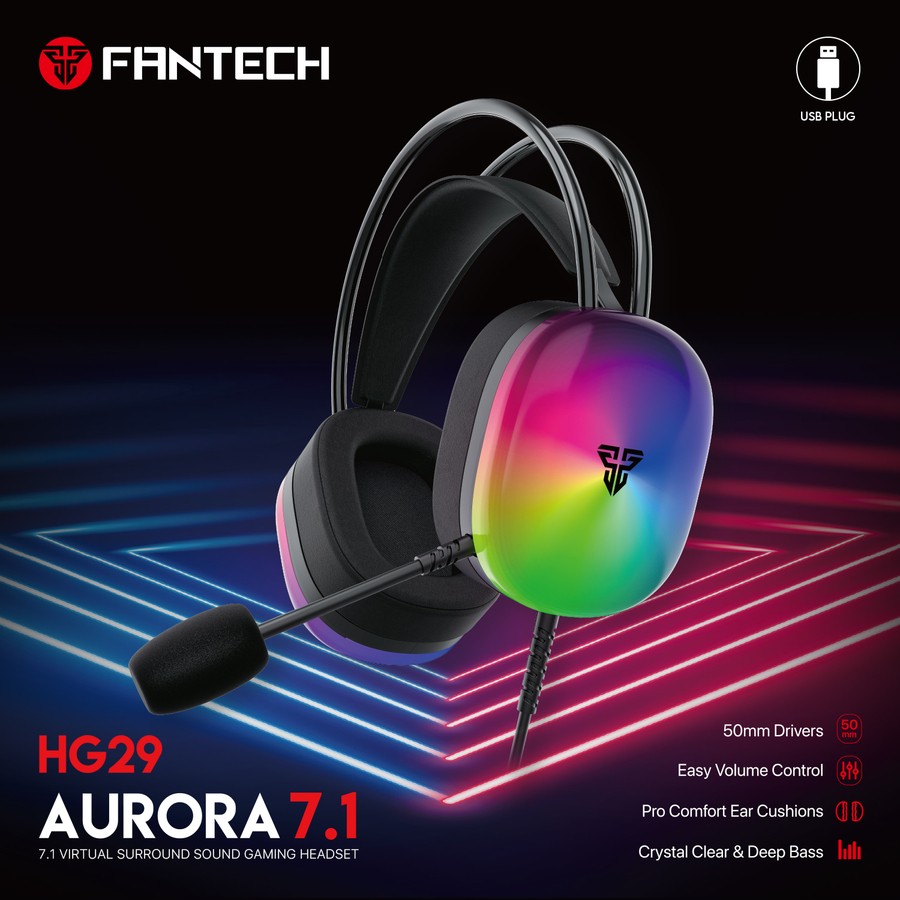 HEADPHONE FANTECH HG29 AURORA
