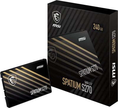 MSI SPATIUM S270 SATA 2.5” SSD 240GB