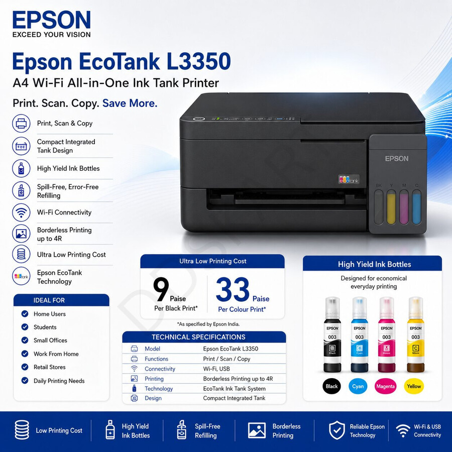 EPSON L3350 PRINTER