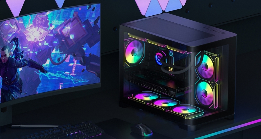 GMAEMAX HYPE-M CASE 6FAN rgb