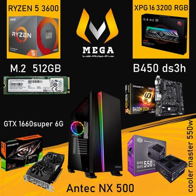 Ryzen 5 3600 ..1660s